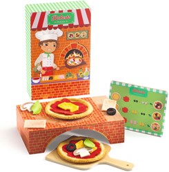 Djeco set de pizza jouet - Roberto Pizza - jouet d'imitation