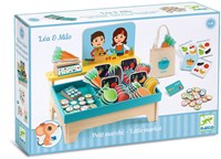 Djeco speelgoed marktkraam Léa & Milo - rollenspel markt-3