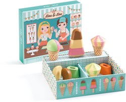 Djeco coffret jouet - GOURMANDISES Lina & Lino - jeu d'imitation