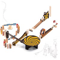 Djeco houten bouwspel Zig & Go - Wroom - 45 stuks FSC speelgoed