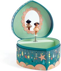 Djeco boîte à musique Happy party - coffret à bijoux cadeau chambre enfant