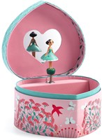 Djeco boîte à musique Mélodie du printemps - coffret à bijoux en bois FSC MIX