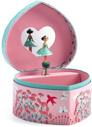 Djeco boîte à musique Mélodie du printemps - coffret à bijoux en bois FSC MIX