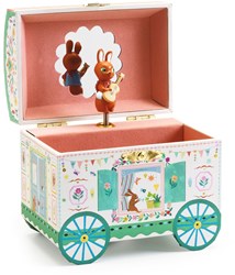 Djeco caravane jouet en bois - Roulotte enchantée FSC MIX