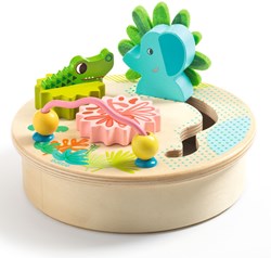 Djeco jouet en bois bébé couleurs FSC 100% durable