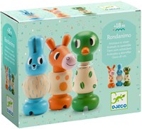 Djeco houten baby speelgoed Rondanimo kleurrijk schroefspel-3
