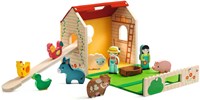 Djeco Softi-Farm - houten boerderij speelgoed FSC 100%-2