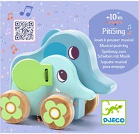 Djeco houten muziekspeelgoed olifant PitiSing FSC 100% baby-3