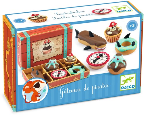 Djeco keukenspeelgoed piraten cakejes speelgoed set-3