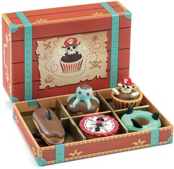 Djeco jouet de cuisine gâteaux de pirates coffret pour enfants