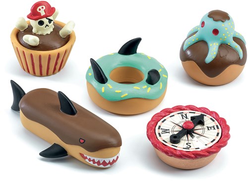 Djeco keukenspeelgoed piraten cakejes speelgoed set-2