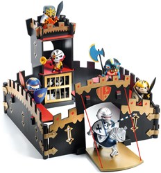 Djeco speelkasteel Ze Black Castel - houten ridderkasteel Arty Toys