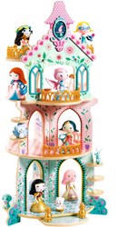 Djeco tour de princesse château en bois - décor jouet FSC