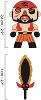 Djeco Arty Toys figurine pirate Soscar - figurine jouet-3