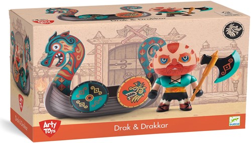 Djeco drak speelgoed Drak & Drakkar - fantasie avontuur-3
