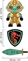 Djeco speelgoedfiguur ridder Draco - fantasiefiguur voor kinderen-2