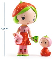 Djeco tinyly speelfiguur Berry & Lila - fantasie speelgoed poppetje-2
