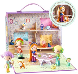 Djeco maison de poupée Bluchka & Indie - tinyly portable FSC MIX