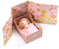 Djeco tinyly Rose tinyroom - miniatuur slaapkamer speelgoed