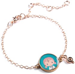 Djeco bracelet Tinyly Sidonie - bijou enfant avec médaillon
