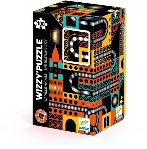 Djeco puzzel stad - magisch speelgoed FSC karton-2