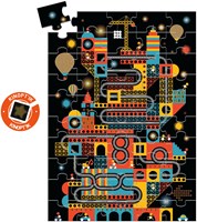 Djeco puzzel stad - magisch speelgoed FSC karton