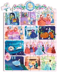 Djeco puzzel Cendrillon - 54 stukjes - FSC MIX karton