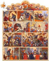 Djeco puzzel - kinderpuzzel Le Roi Arthur ridder avontuur