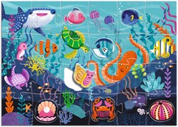 Djeco puzzel reuzenformaat onderwaterwereld - FSC MIX