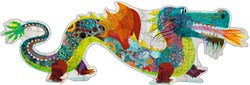 Djeco reuzenpuzzel draak Leon - 58 stukjes FSC karton