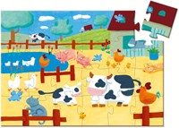 Djeco Les vaches à la ferme - 24 pcs