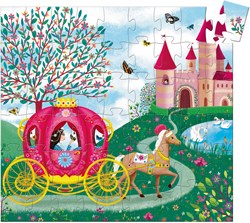 Djeco puzzel Elise's Carriage - 54 stukjes - FSC karton