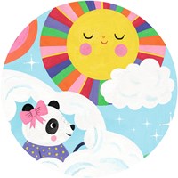 Djeco puzzel speelgoed Voiture nuage 16 stukjes FSC MIX-3