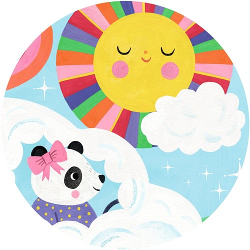 Djeco puzzel speelgoed Voiture nuage 16 stukjes FSC MIX-3