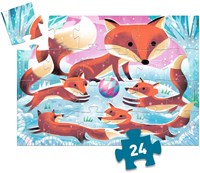 Djeco puzzle renard - 24 pièces - FSC MIX - jouet coloré-2