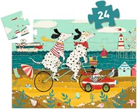 Djeco puzzel Ollie de dalmatiër - kinderpuzzel 24 stukjes-2