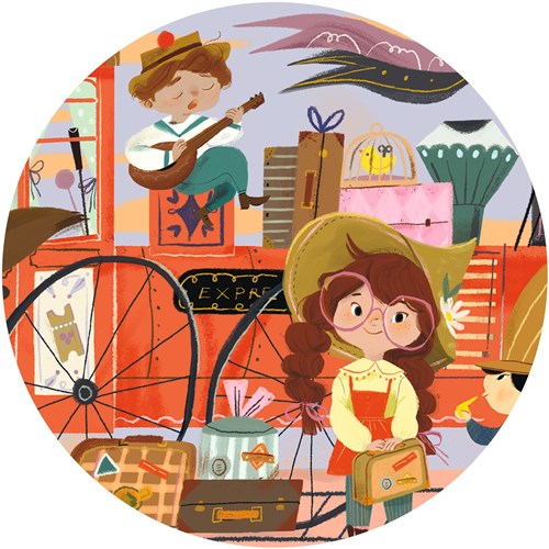 Djeco puzzle puzzle enfant Le voyage de Mia 36 pièces-3