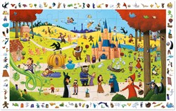 Djeco observatiepuzzel sprookjes - 54 stukjes FSC karton