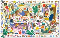 Djeco puzzel verjaardag - observatiepuzzel 54 stukjes kinderen
