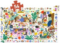 Djeco puzzel verjaardag - observatiepuzzel 54 stukjes kinderen-2