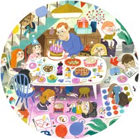 Djeco puzzel verjaardag - observatiepuzzel 54 stukjes kinderen-3