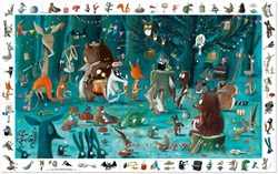 Djeco observatiepuzzel orkest - 35 stukjes FSC karton dierenmuziek