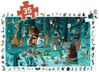 Djeco observatiepuzzel orkest - 35 stukjes FSC karton dierenmuziek-2