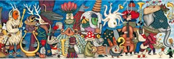 Djeco puzzel Fantasy Orchestra - 500 stukjes - FSC karton