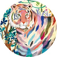 Djeco puzzel Rainbow Tigers - kleurrijke legpuzzel 1000 stukjes FSC-3