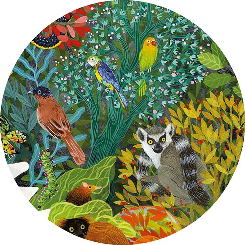 Djeco puzzel Chameleon - FSC karton dierenpuzzel 150 stukjes-3