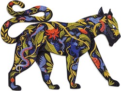 Djeco puzzel Black Panther 150 stukjes - FSC karton - kinderpuzzel