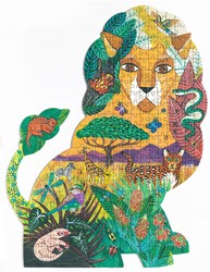 Djeco puzzel leeuw - 350 stukjes - FSC MIX - kleurrijk speelgoed