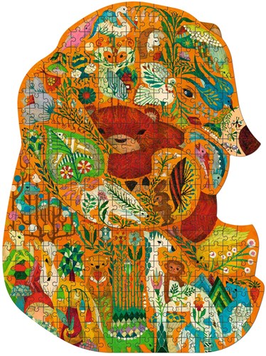 Djeco puzzel beren - 350 stukjes - creatieve legpuzzel