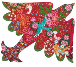 Djeco puzzel vogel 500 stukjes - FSC MIX - kleurrijk speelgoed